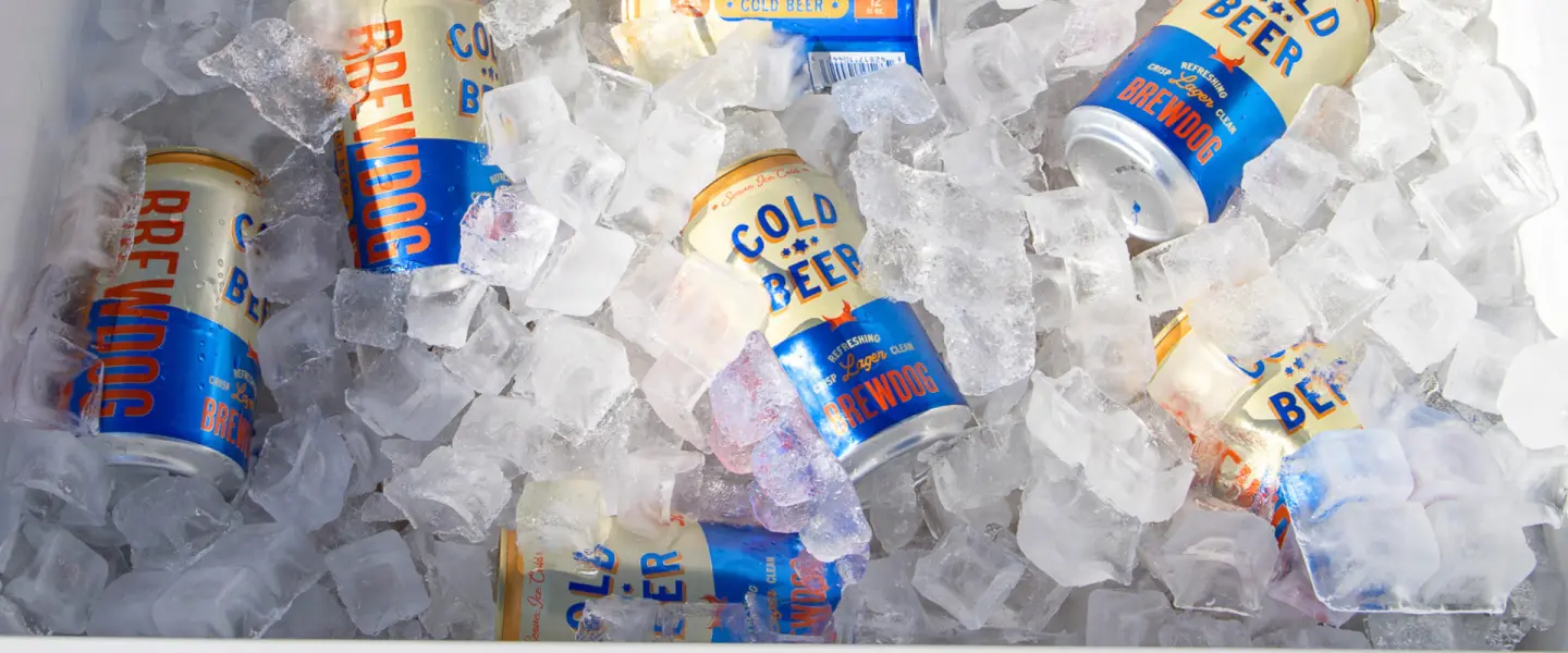 COLD BEER IS HERE