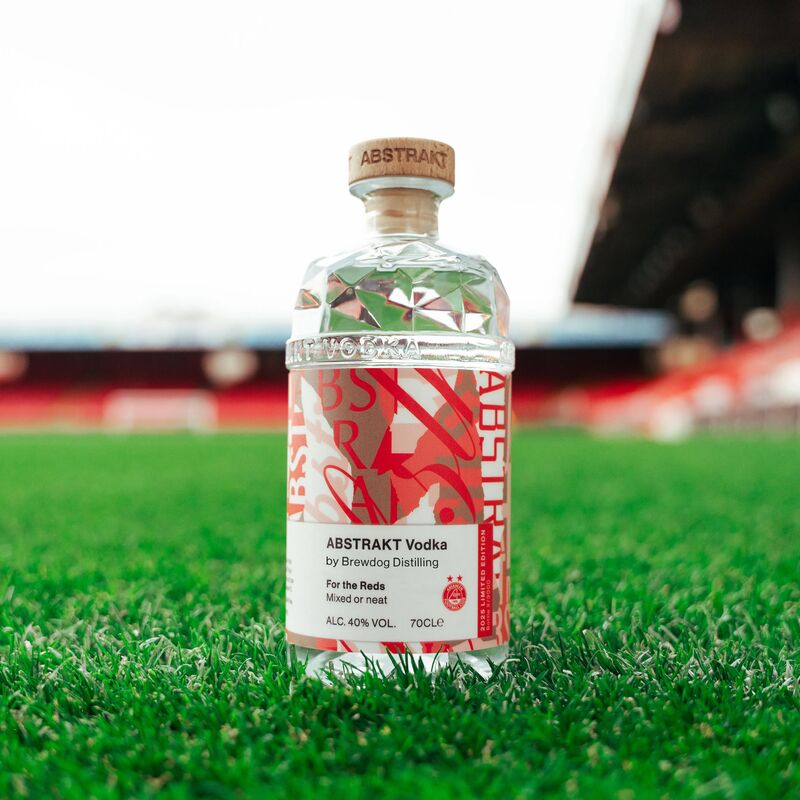 Aberdeen FC Abstrakt Vodka