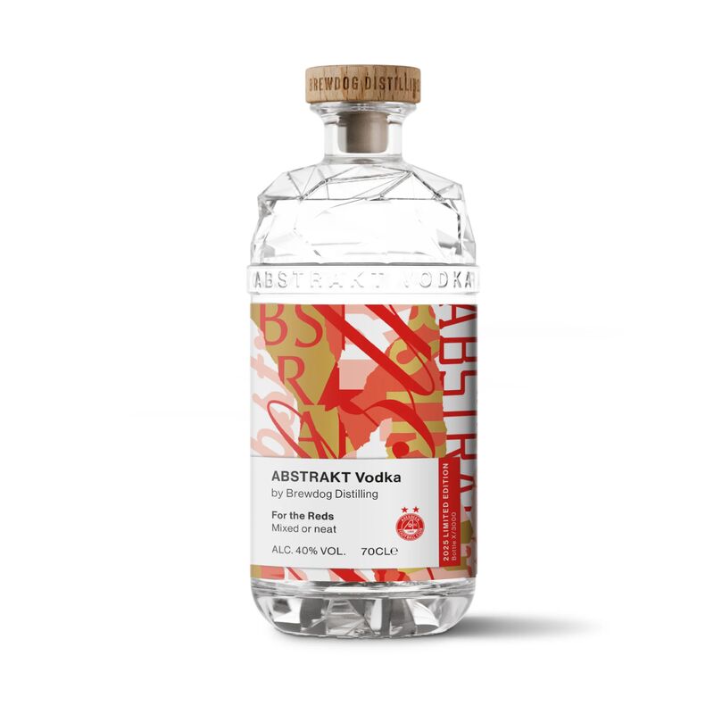 Aberdeen FC Abstrakt Vodka