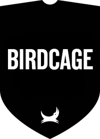 Birdcage badge