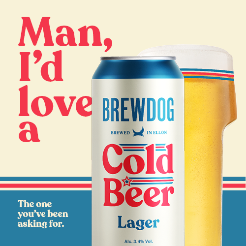 Codl Beer BrewDog Beer - Cold Beer 3.4% Lager