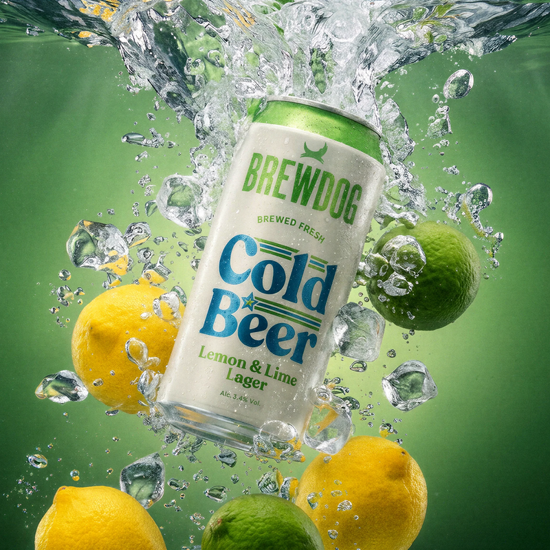 Cold Beer Lemon & Lime