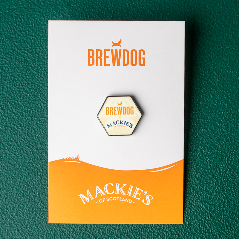 Mackies Pin Badge
