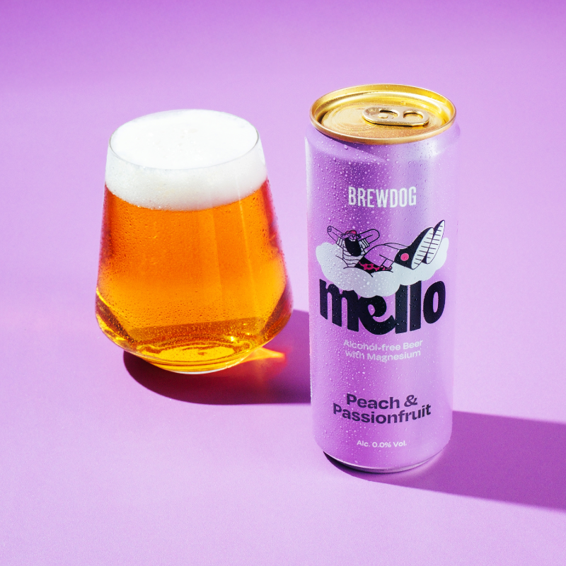 Mello Peach Passionfruit 0 Alcohol Free Beer BrewDog UK mello-peach-passionfruit-0-alcohol-free-beer-brewdog-uk