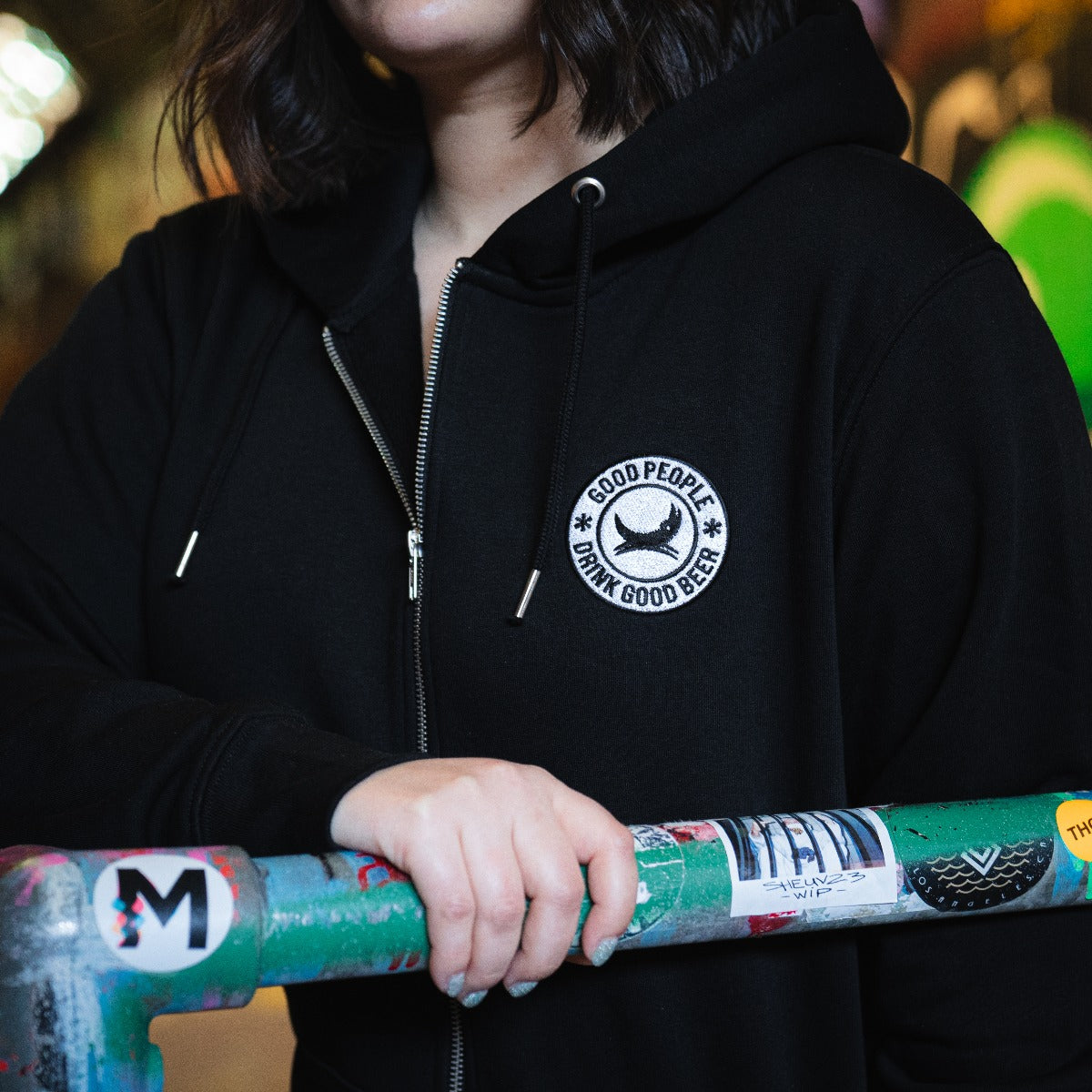 Good People Black Hoodie BrewDog UK
