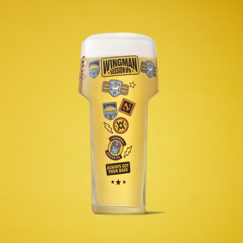 Wingman Hero Glass