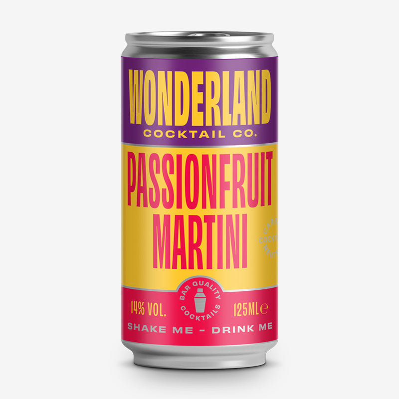 Wonderland Passionfruit Martini