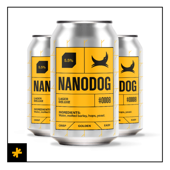 BrewDog-NanoDog #0008 - Lager Deluxe--5.5